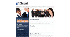 Desktop Screenshot of mutualgroupbenefits.com